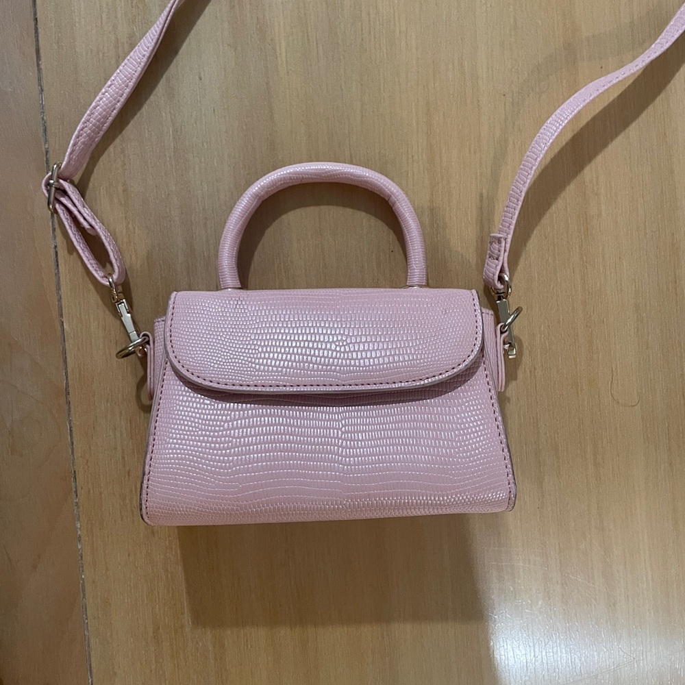 Pink Crossbody or Handheld Purse